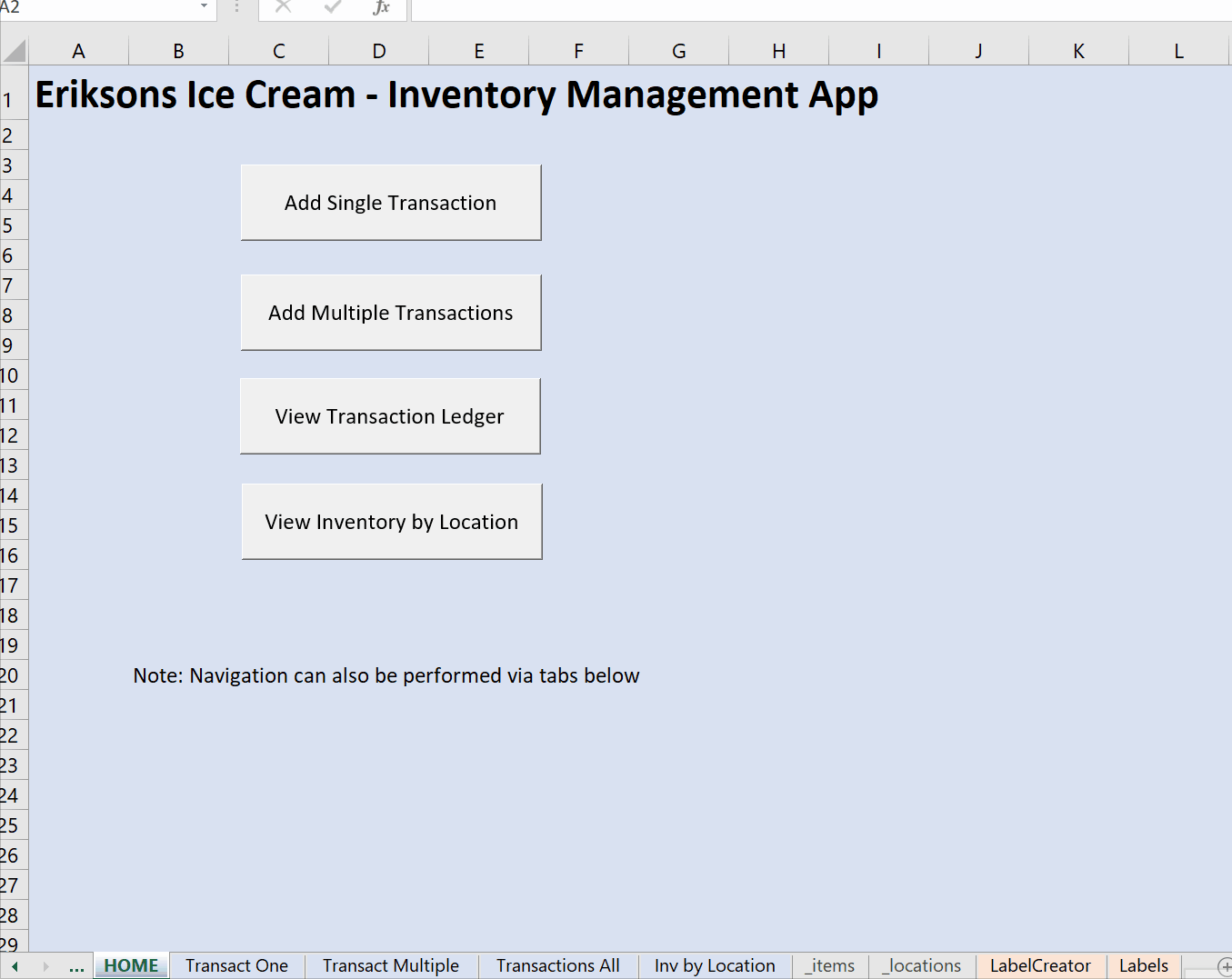 Inventory Management App Intro